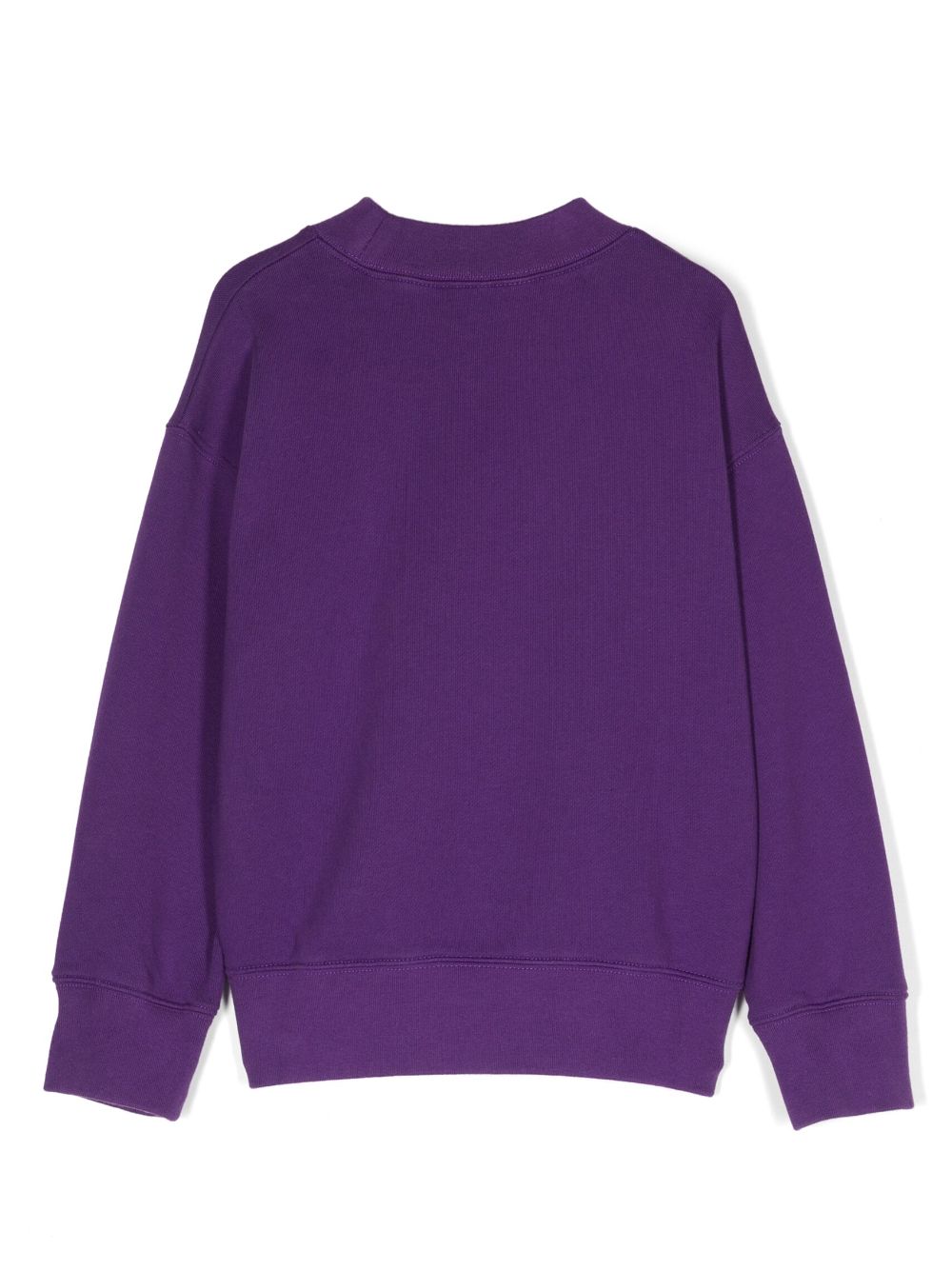 Purple cotton boy PALM ANGELS sweatshirt