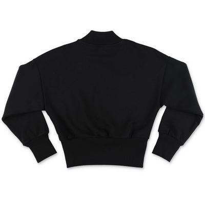 Black cotton boy BALMAIN sweatshirt