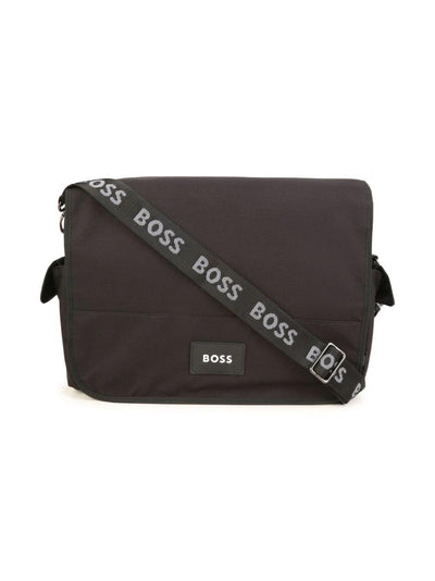 Black nylon baby boy HUGO BOSS changing bag