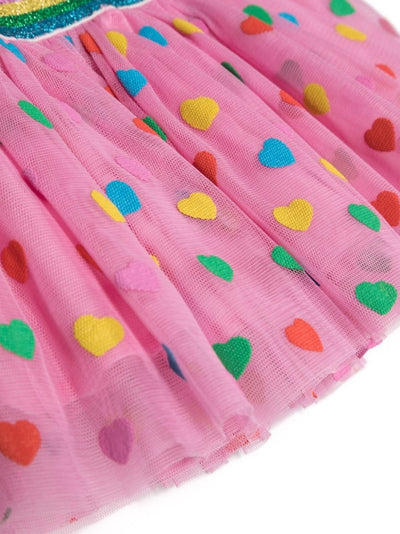 Pink tulle baby girl STELLA McCARTNEY skirt | Carofiglio Junior