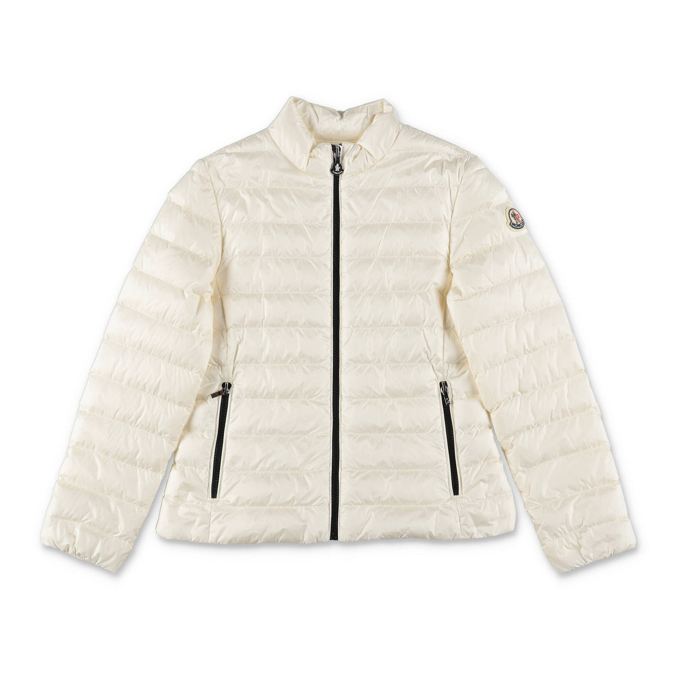 KAUKURA white nylon girl MONCLER jacket