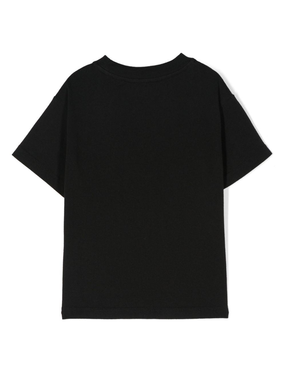 Black cotton jersey boy PALM ANGELS t-shirt