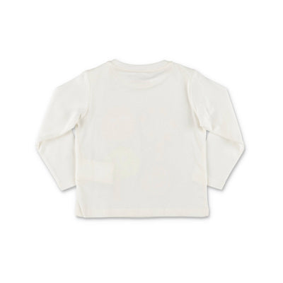 White cotton jersey baby boy STELLA McCARTNEY t-shirt