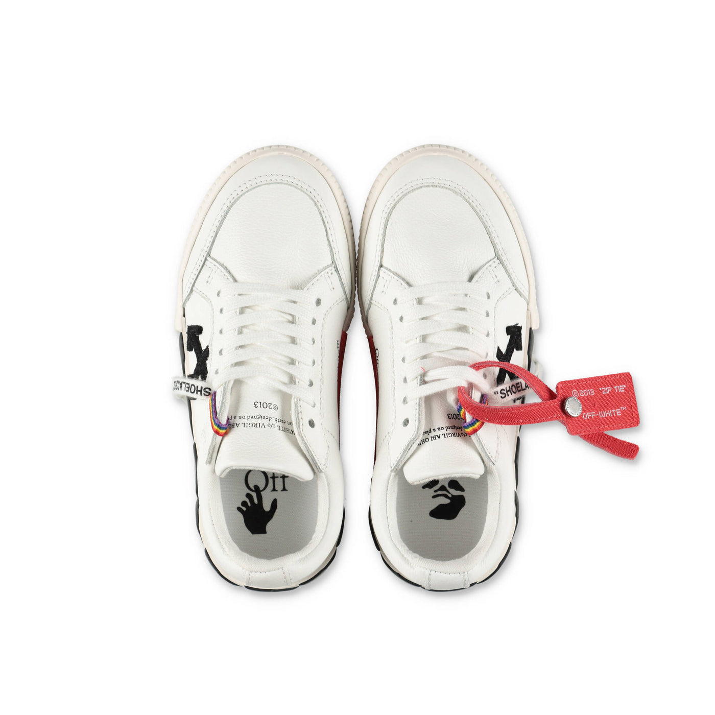 White leather boy OFF WHITE sneakers