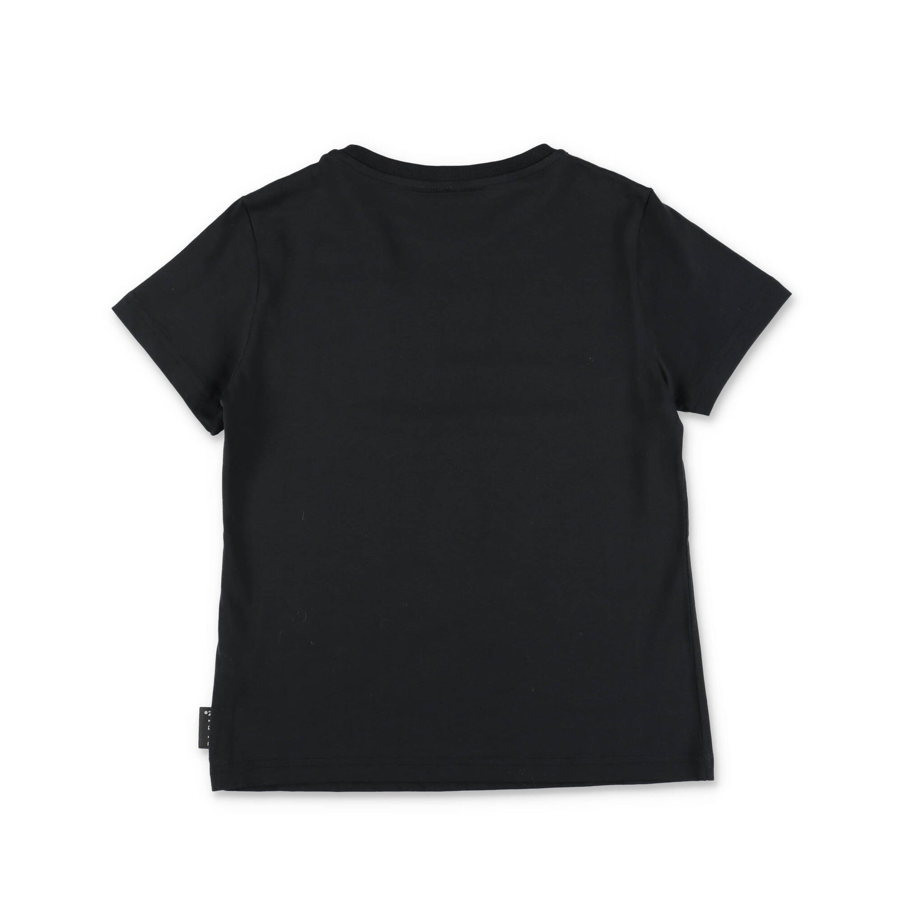 Skull black cotton jersey boy PHILIPP PLEIN t-shirt – Carofiglio Junior