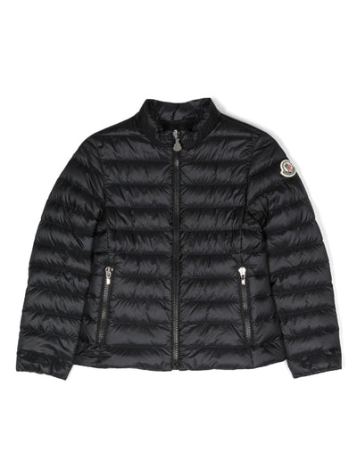 KAUKURA black nylon girl MONCLER jacket