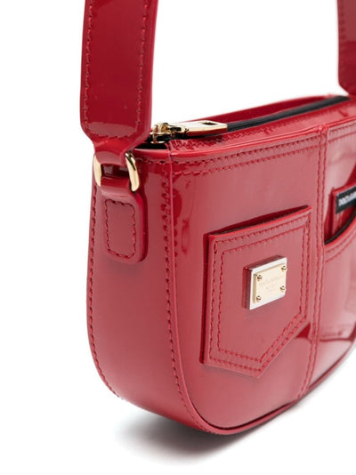 Red patent leather girl DOLCE & GABBANA bag | Carofiglio Junior