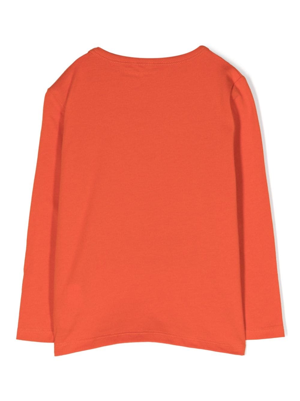 Orange cotton jersey baby girl STELLA McCARTNEY t-shirt | Carofiglio Junior