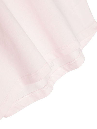Pink cotton jersey girl GIVENCHY t-shirt | Carofiglio Junior