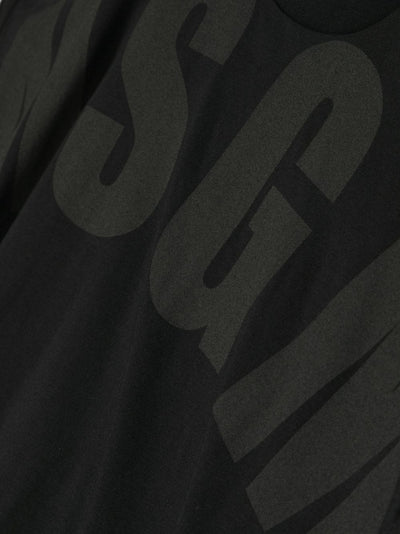 Black cotton jersey boy MSGM t-shirt | Carofiglio Junior