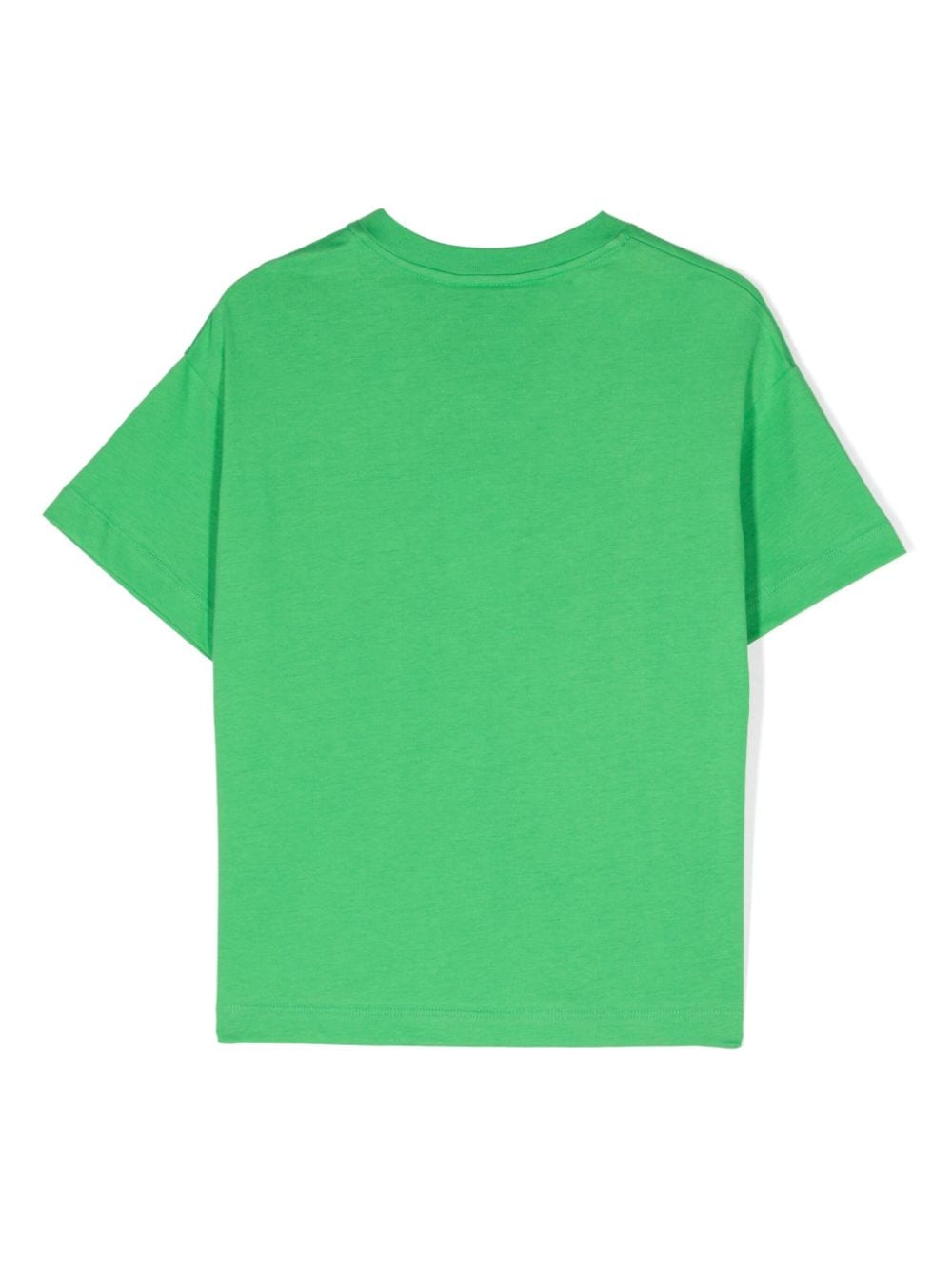 Green cotton jersey boy FENDI t-shirt