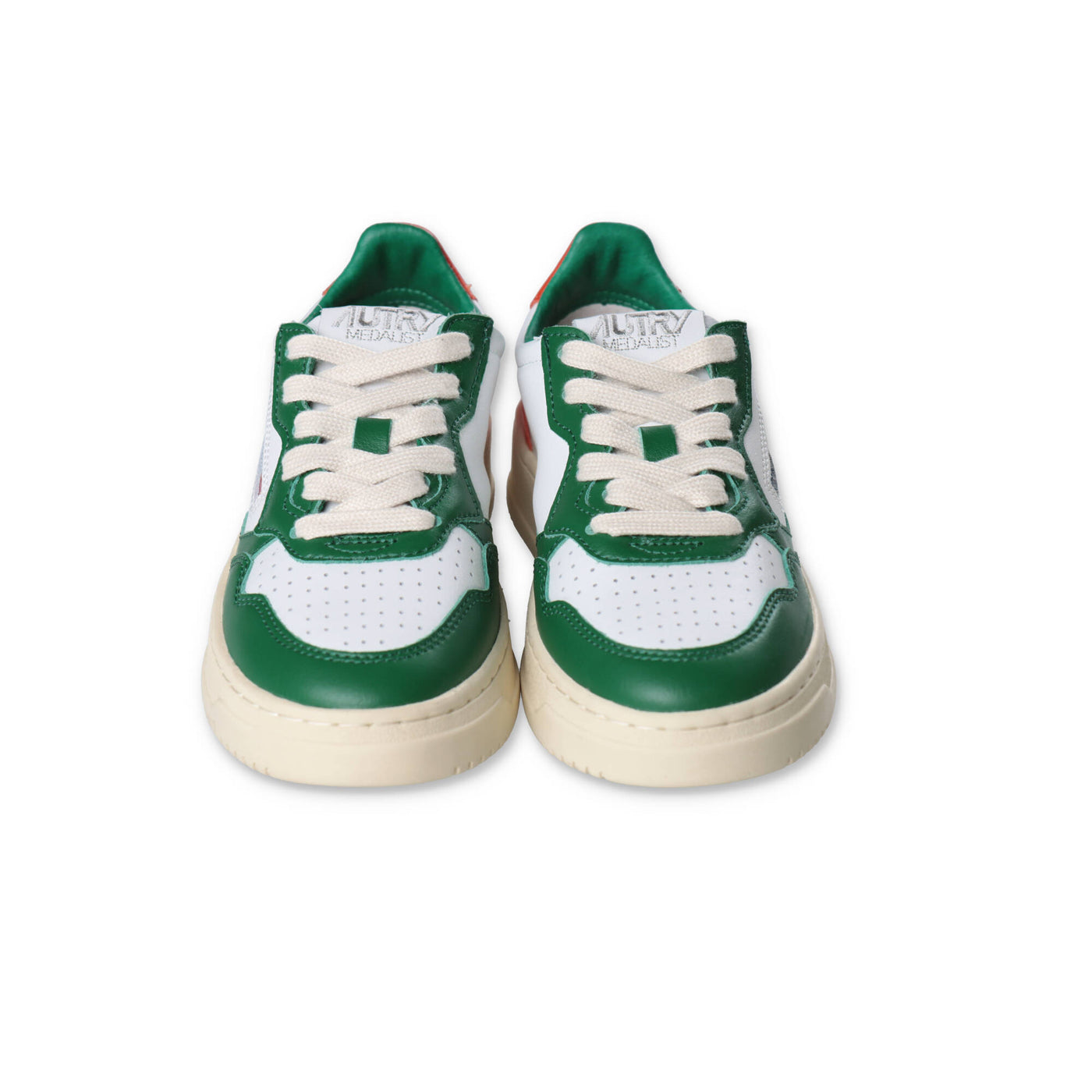 Color blocking leather boy AUTRY sneakers