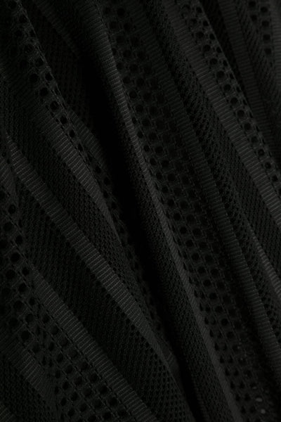 Black mesh girl DKNY skirt