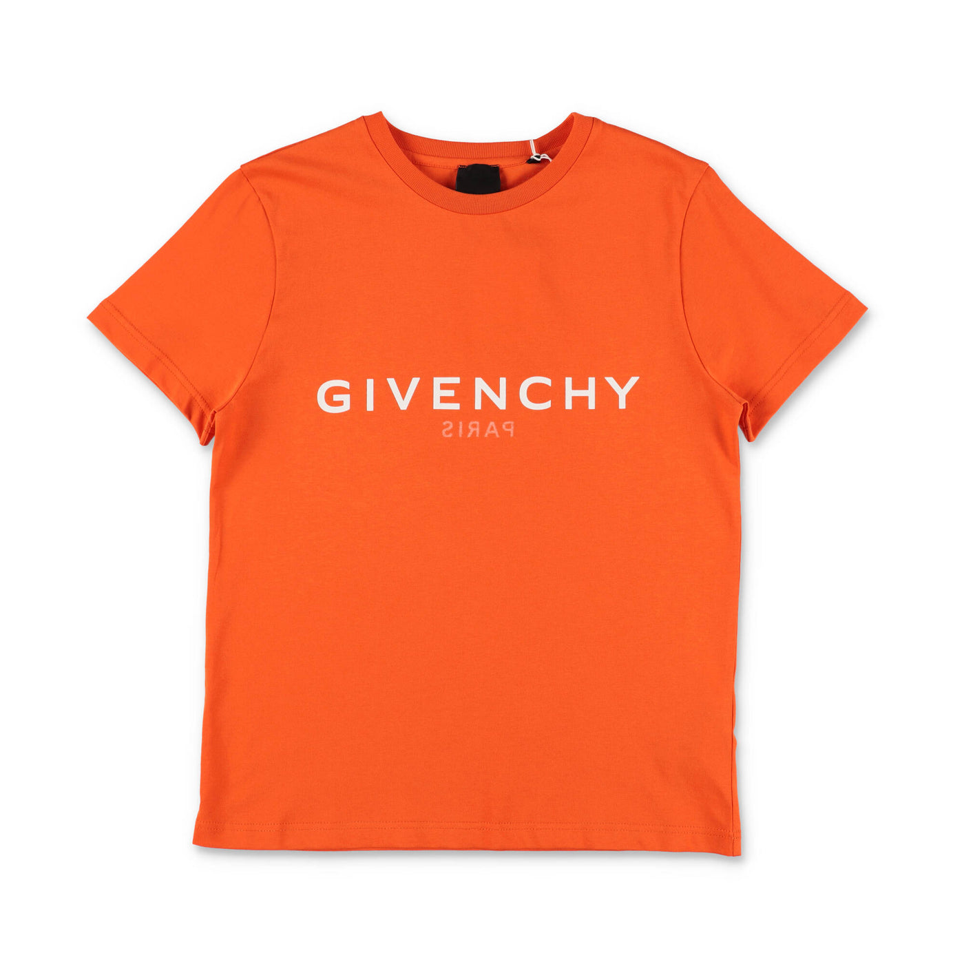 Orange cotton jersey boy GIVENCHY t-shirt
