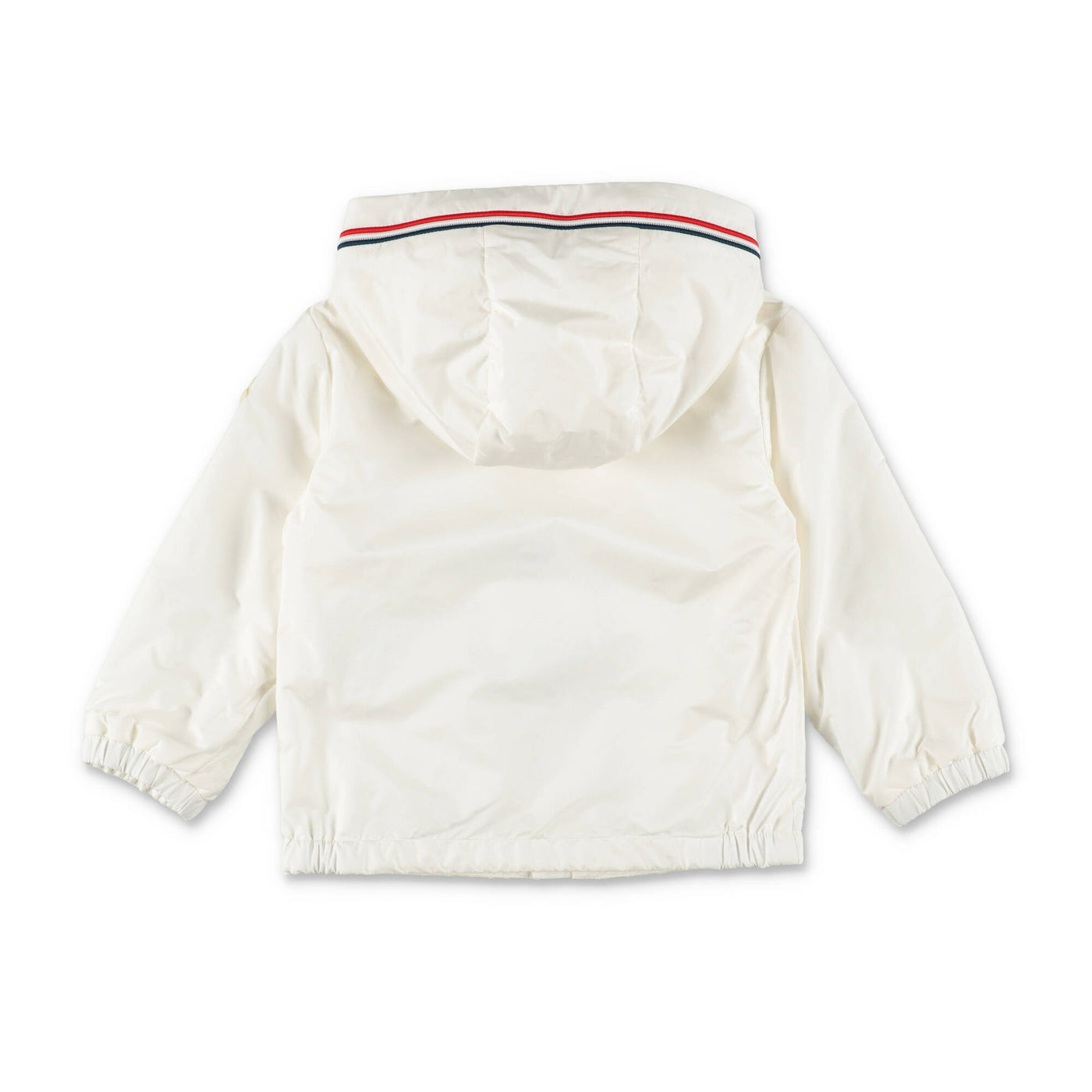 GRANDUC white nylon baby boy MONCLER jacket with hood