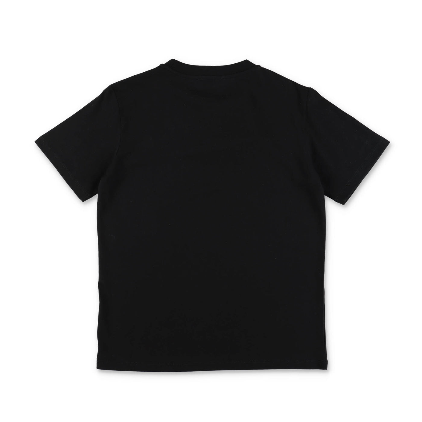 Black cotton jersey boy BALMAIN t-shirt