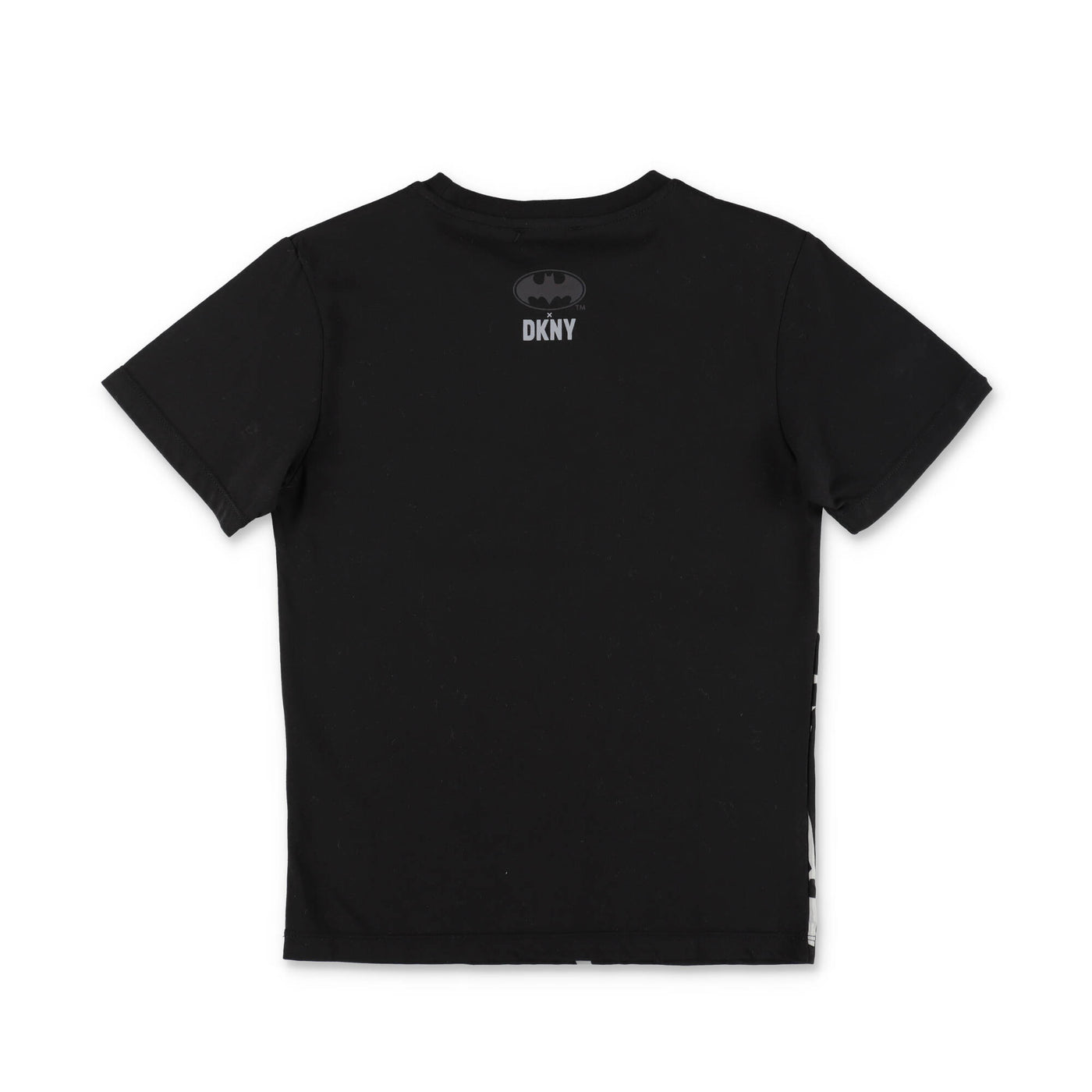 Black cotton jersey boy DKNY x BATMAN t-shirt