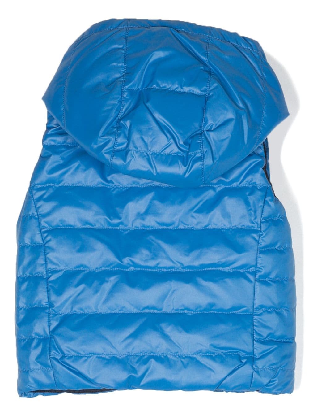 Reversible nylon baby boy HUGO BOSS hooded vest