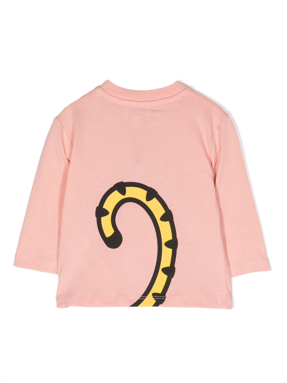 Pink cotton jersey baby girl KENZO t-shirt