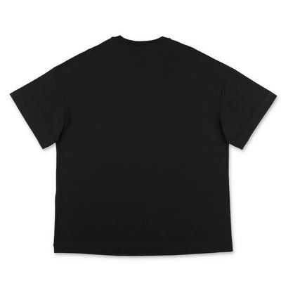 Black cotton jersey boy FENDI t-shirt - Carofiglio Junior