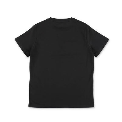 Black cotton jersey boy VERSACE t-shirt | Carofiglio Junior