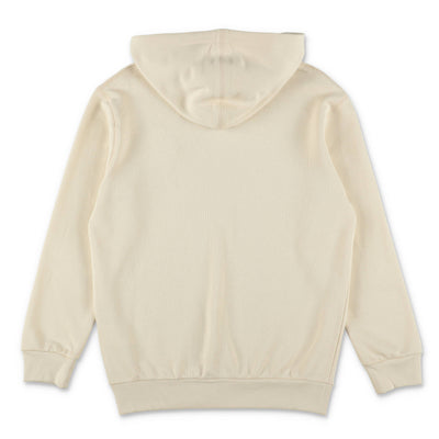 Cream cotton boy GUCCI hoodie