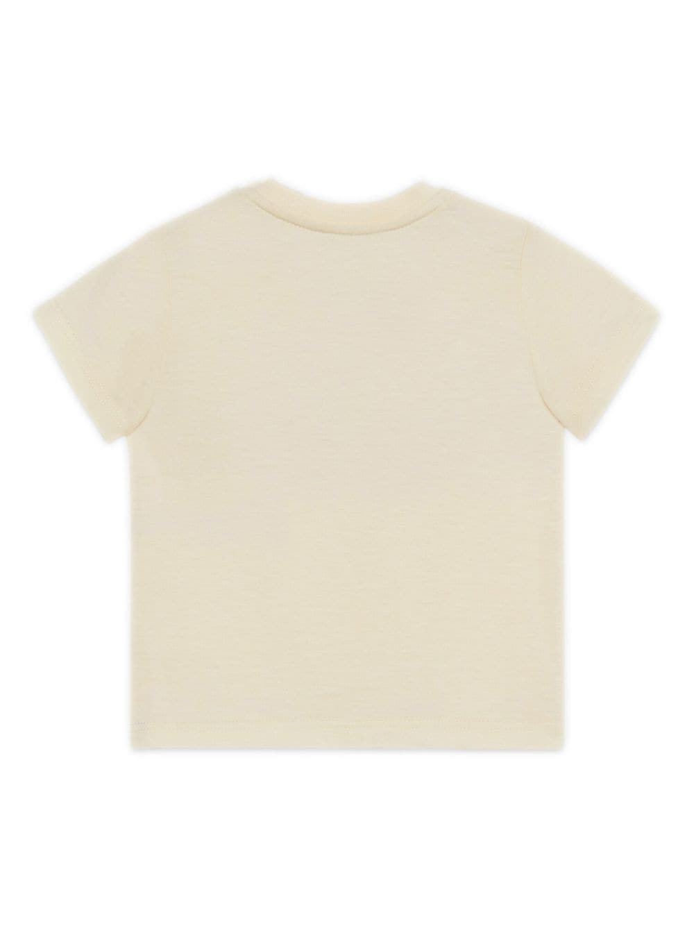 Cream cotton jersey baby girl GUCCI t-shirt