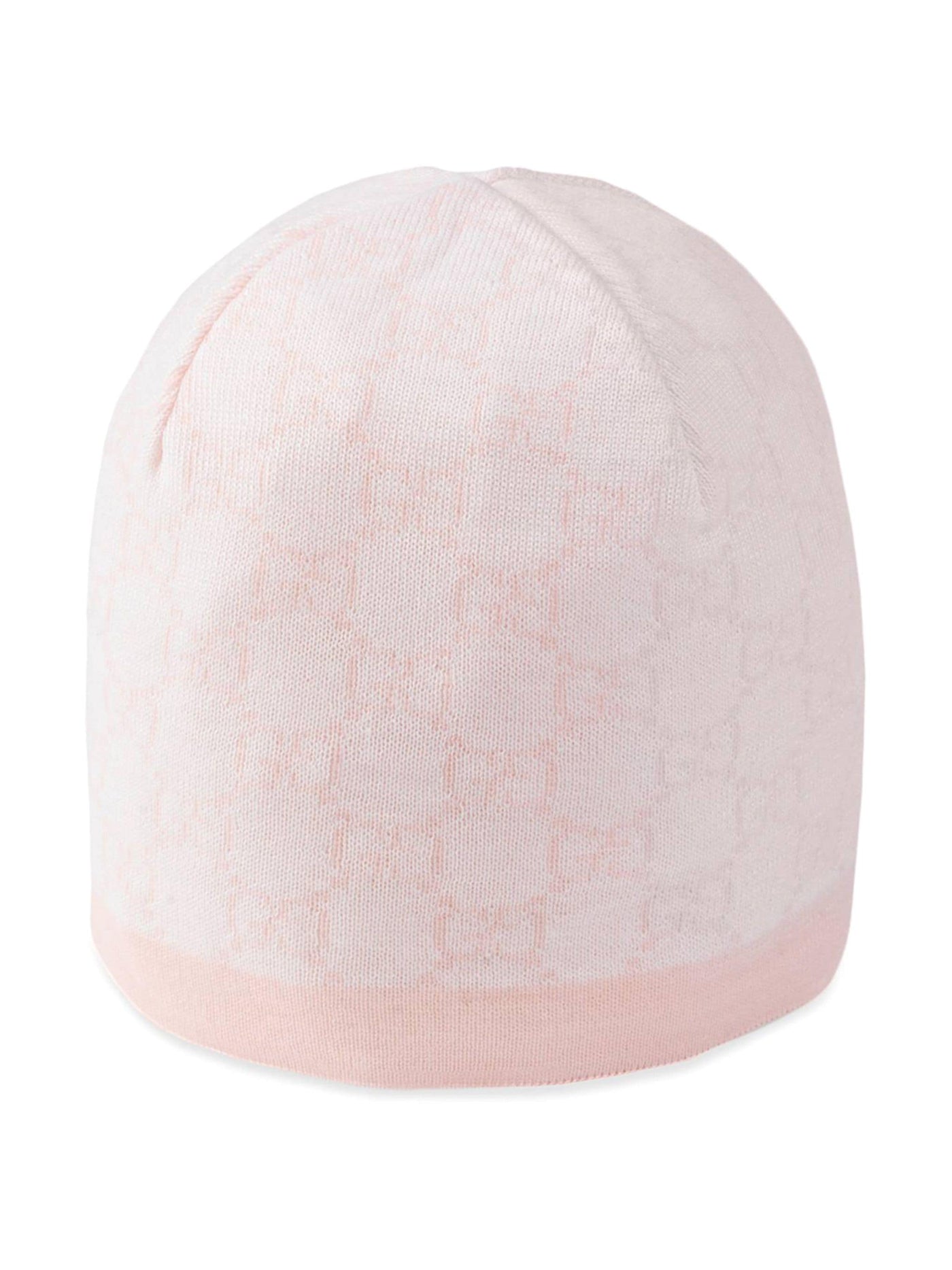 Pink cotton girl GUCCI knit hat
