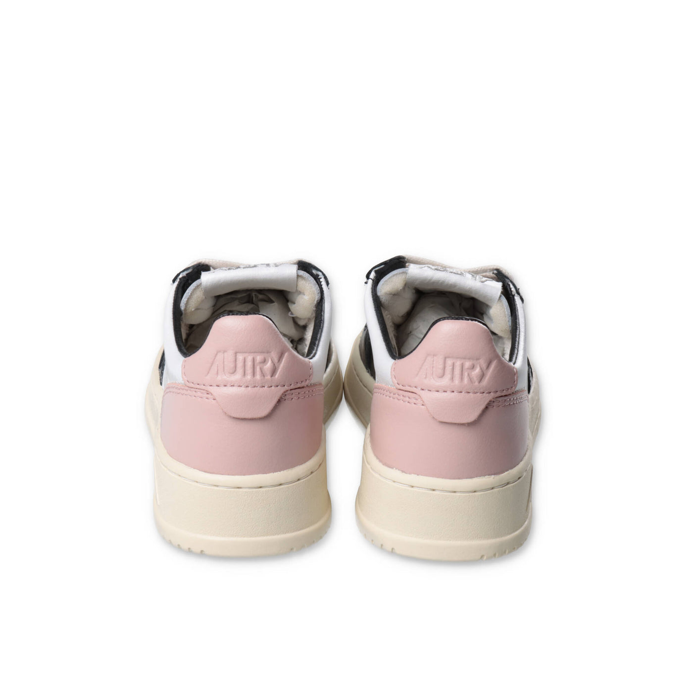 Color blocking leather girl AUTRY sneakers