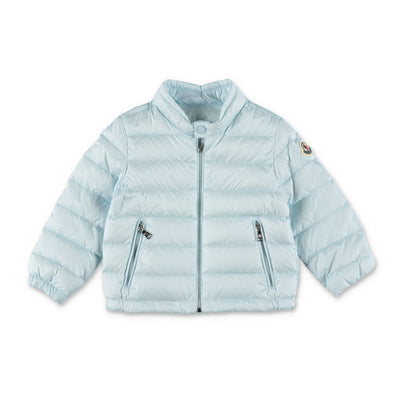 ACORUS light blue nylon baby boy MONCLER jacket