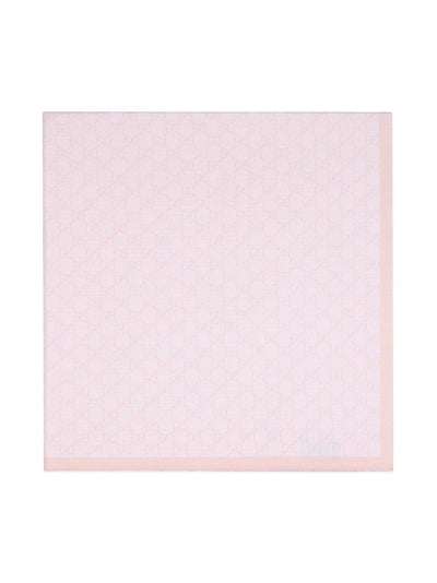 Pink wool baby girl GUCCI blanket