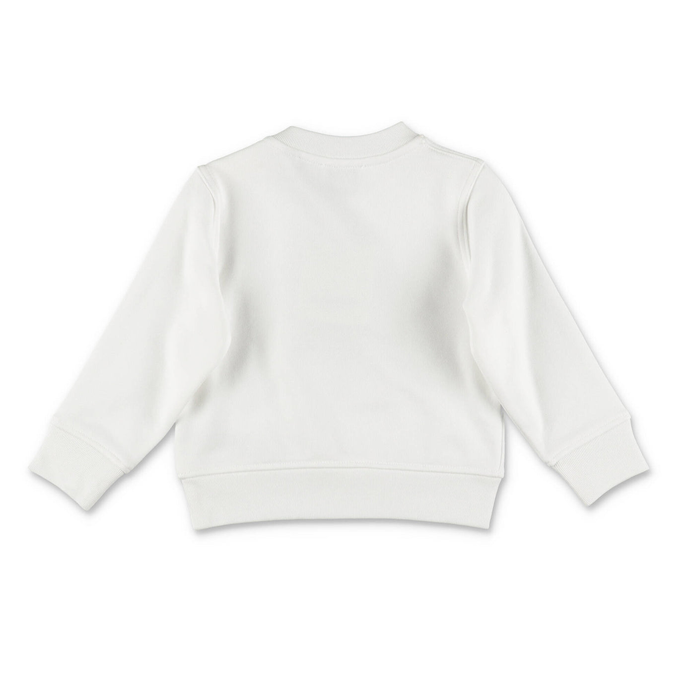 White cotton baby boy BURBERRY sweatshirt