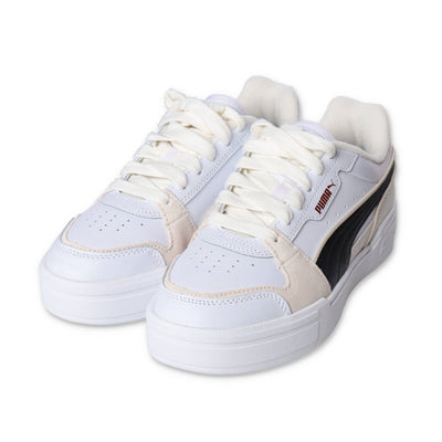 White leather girl PUMA sneakers