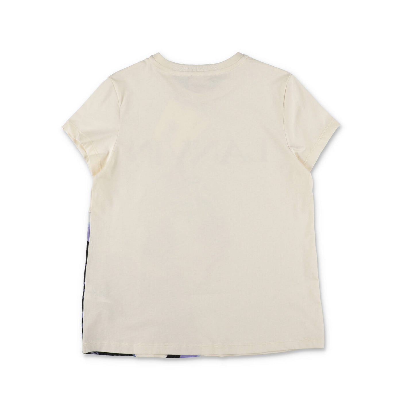 White cotton jersey girl LANVIN x BATMAN t-shirt | Carofiglio Junior