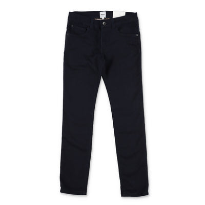 Blue stretch cotton denim boy HUGO BOSS jeans | Carofiglio Junior