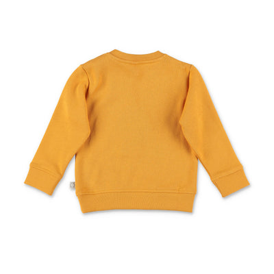 Mustard cotton baby boy STELLA McCARTNEY sweatshirt