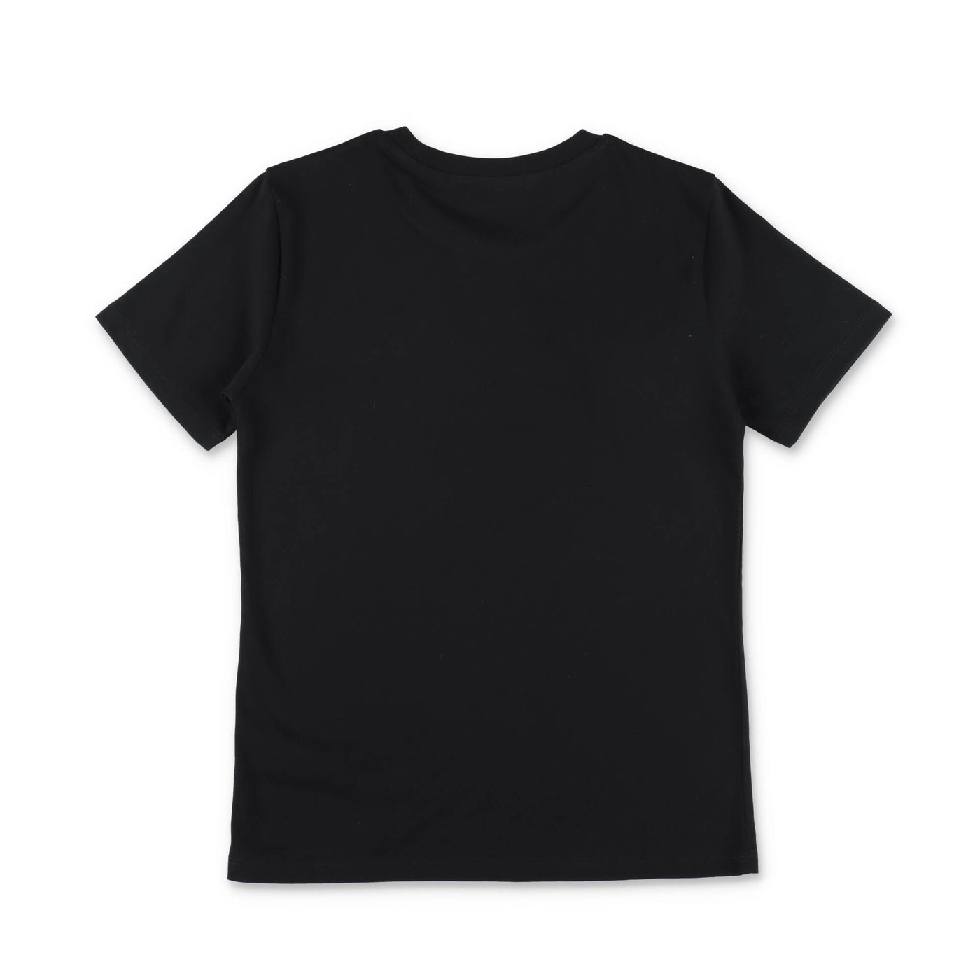 Black cotton jersey boy BALMAIN t-shirt | Carofiglio Junior
