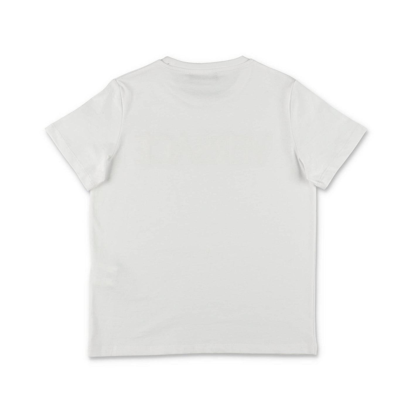 White cotton jersey boy VERSACE t-shirt