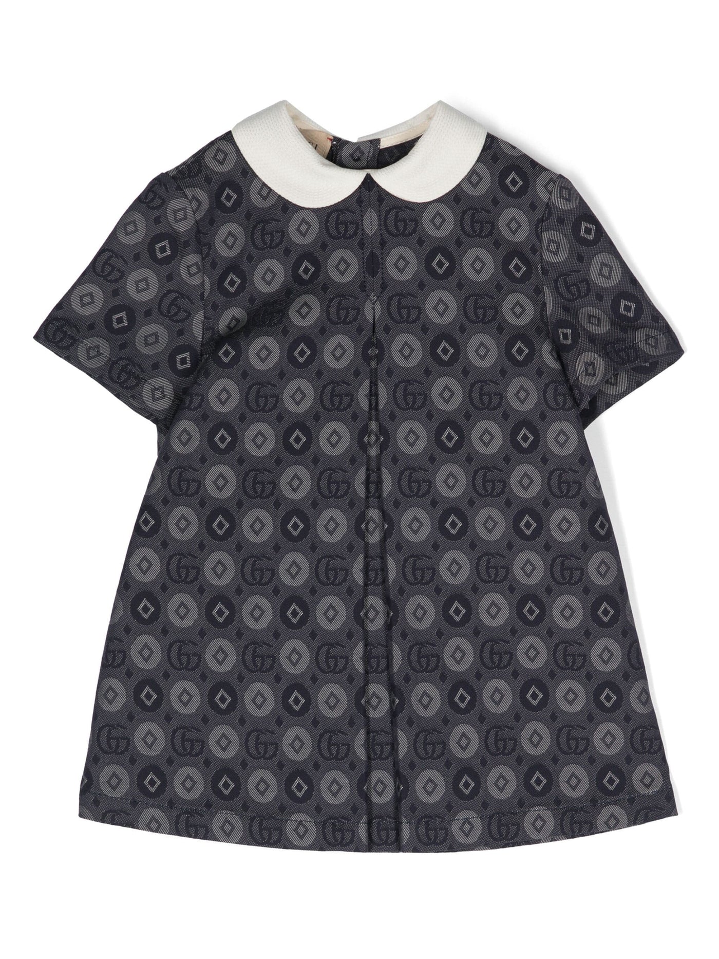 Blue cotton baby girl GUCCI dress