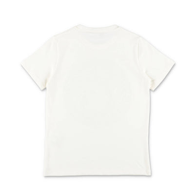 White cotton jersey boy VERSACE t-shirt | Carofiglio Junior