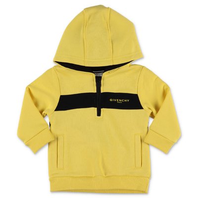 Givenchy yellow cotton blend sweatshirt hoodie