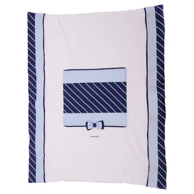 White cotton removable blanket